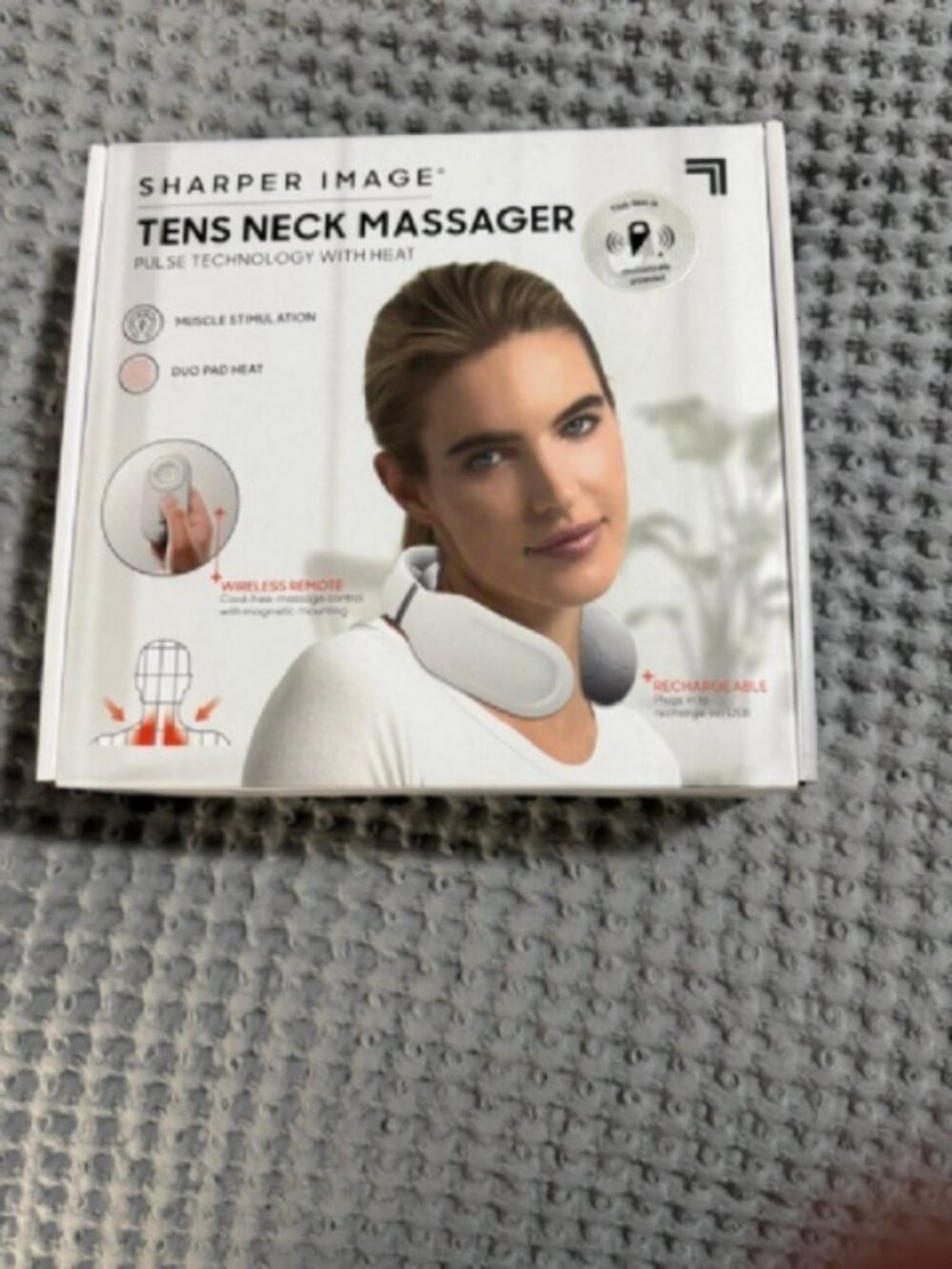 Brand New: Sharper Image Massager Neck Tens